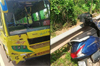 Ullal: Scooter rider dies after collision with private bus on NH-66